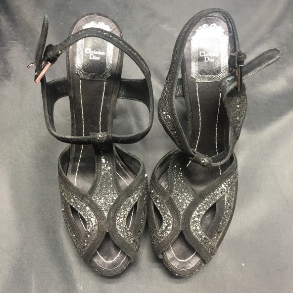 Slingback platform heels - Picture 4 of 12